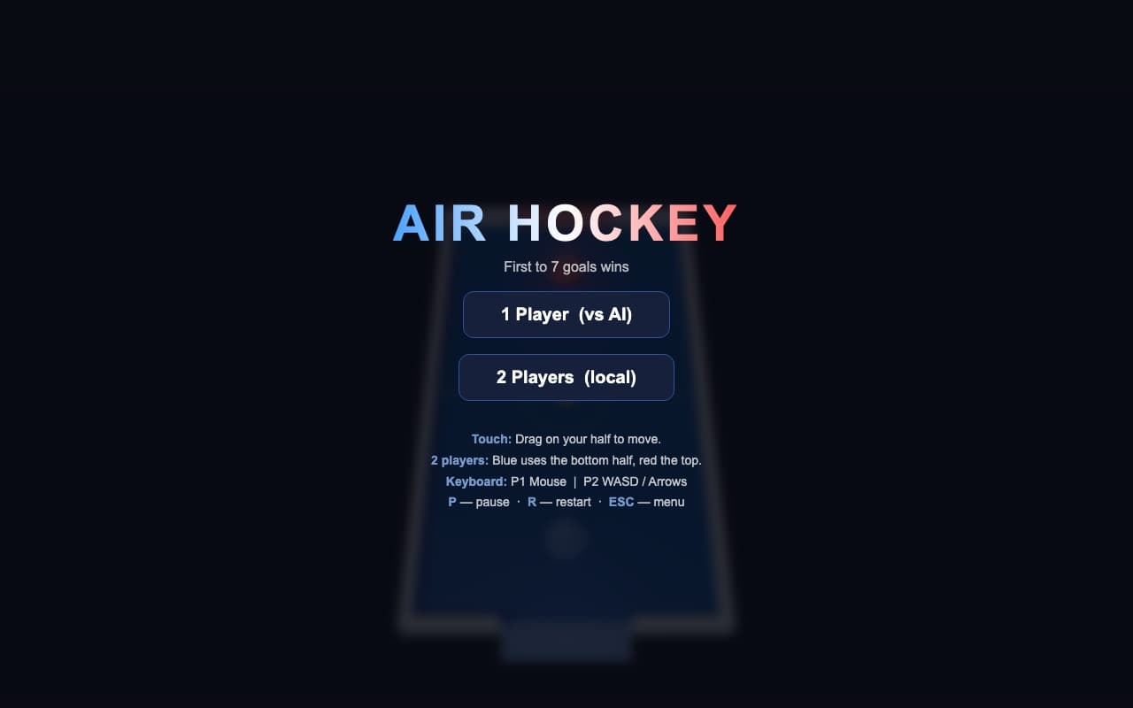 Air Hockey 3D